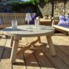 Table basse de jardin ronde grand modele B10