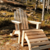 B404 adirondack modèle pliant en bois