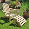 repose pied adirondack bois B404