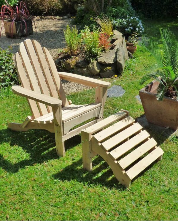 repose pied adirondack bois B404