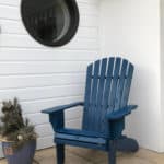 adirondack peint bleu B404A