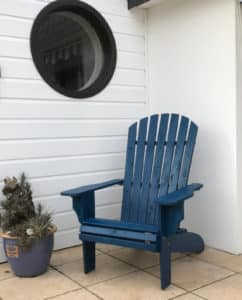 adirondack peint bleu B404A