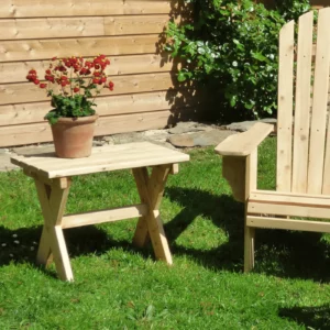 B409 table adirondack en bois de cèdre blanc