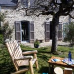 fauteuil rondin bois B4AKD
