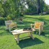 B4KD fauteuil de jardin en bois