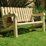 B6KD banc en bois de jardin