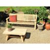 banc de jardin en bois B7KD