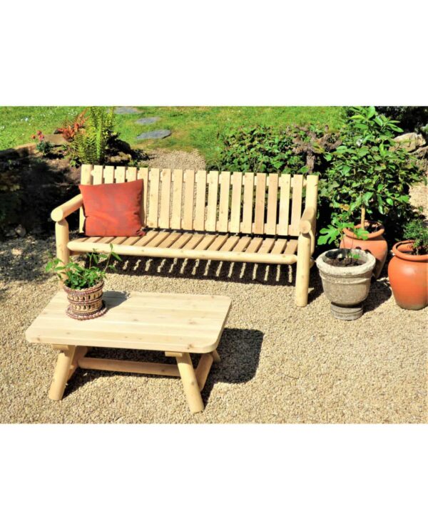 banc de jardin en bois B7KD