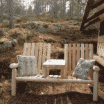 fauteuil suede