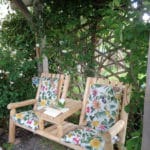 B7TTKD fauteuil de jardin avec coussins