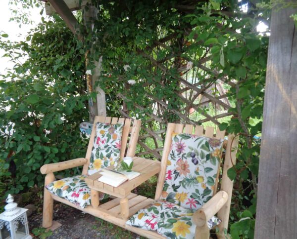 B7TTKD fauteuil de jardin avec coussins