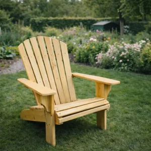 adirondack en bois massif - Cèdre et Rondins - fauteuil nord americain