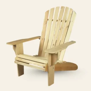 Fauteuil Adirondack Deluxe en bois Réf B404A