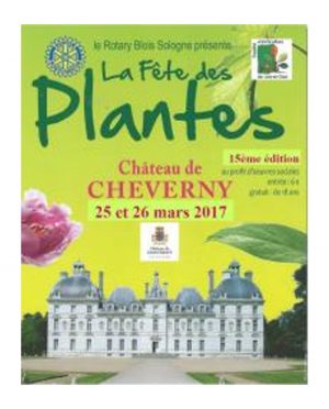 fête des plantes au château de cheverny mars 2017