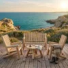 S1H Salon de jardin en bord de mer