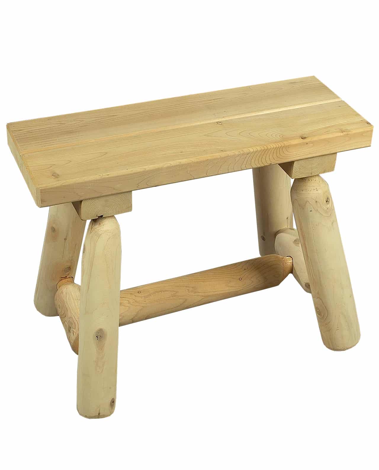 Petit Banc petit banc en bois de c 232 dre blanc c 232 dre rondins Petit Banc petit banc en bois de c 232 dre blanc c 232 dre rondins