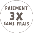 Paiement 3x sans frais