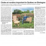 Journal OUEST FRANCE - Finistère - 18 Juillet 2017