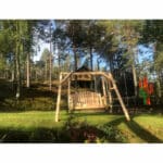 B26KD balancelle bois nature