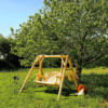 B26KD-balancelle en bois extérieur toutes saisons