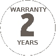 warranty 2 years