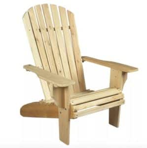 Fauteuil en bois canadien