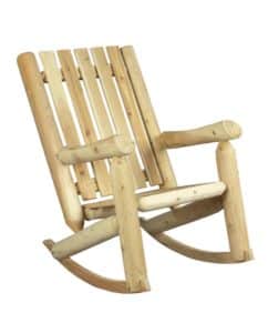 Rocking Chair en bois de cèdre blanc