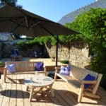 ensemble salon canapes table basse ronde S6