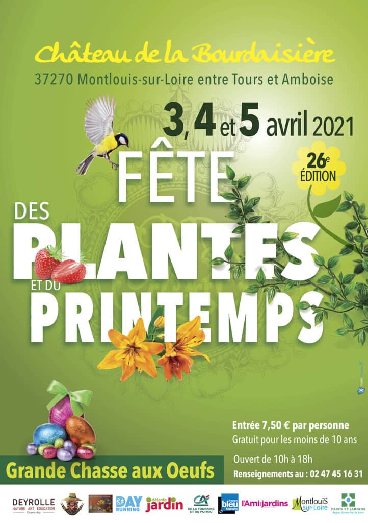 chateau de la bourdaisiere 2021 fete des plantes 2021