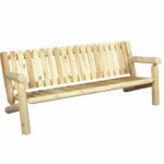 grand canape bois jardin B7KD