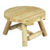 table basse ronde bois petite B9