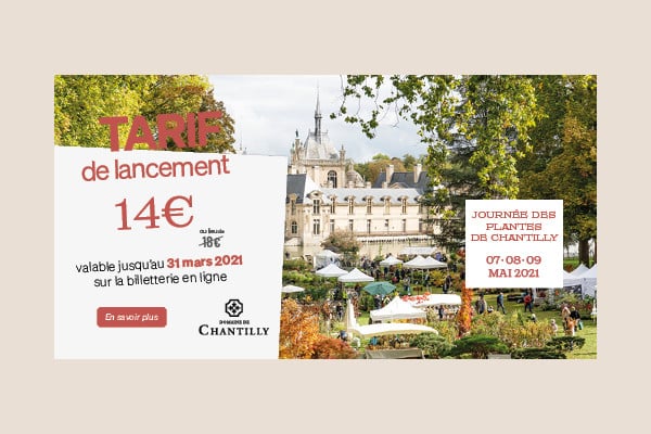 domaine de chantilly journees des plantes 2021