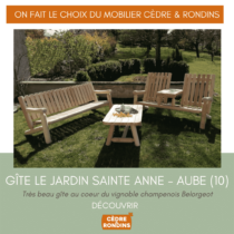 Gîte Le Jardin Sainte Anne dans l’Aube