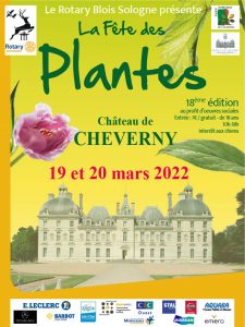 chateau cheverny fete des plantes mars 2022