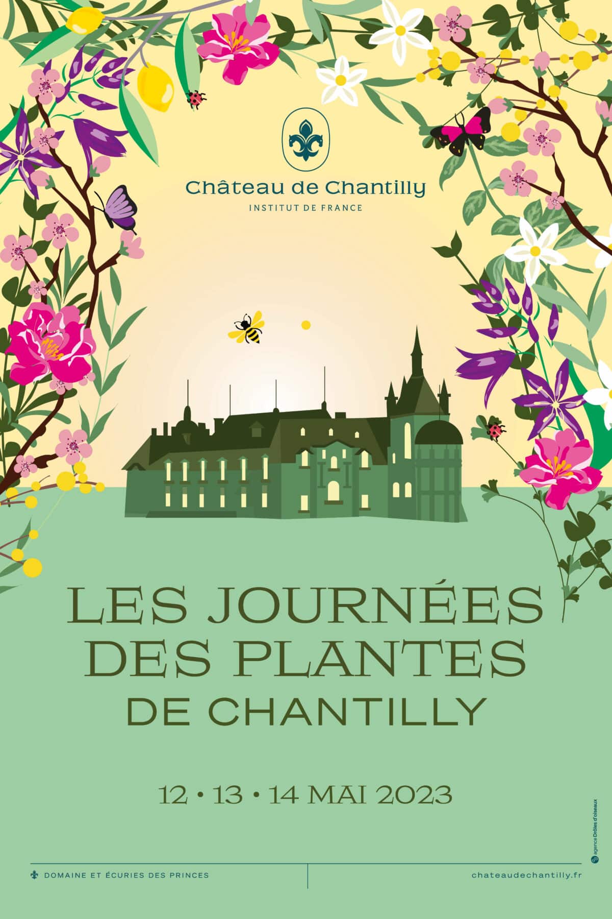 Journées des plantes au Chateau de Chantilly du Vendredi 12 au Dimanche 14 Mai 2023