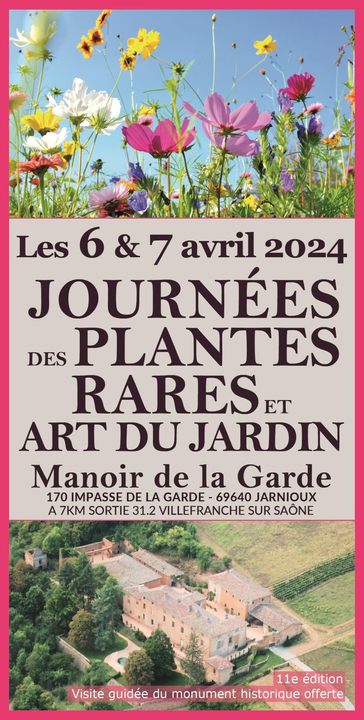 Manoir de la Garde Fête des Plantes du Samedi 1 au Dimanche 2 AVRIL 2023