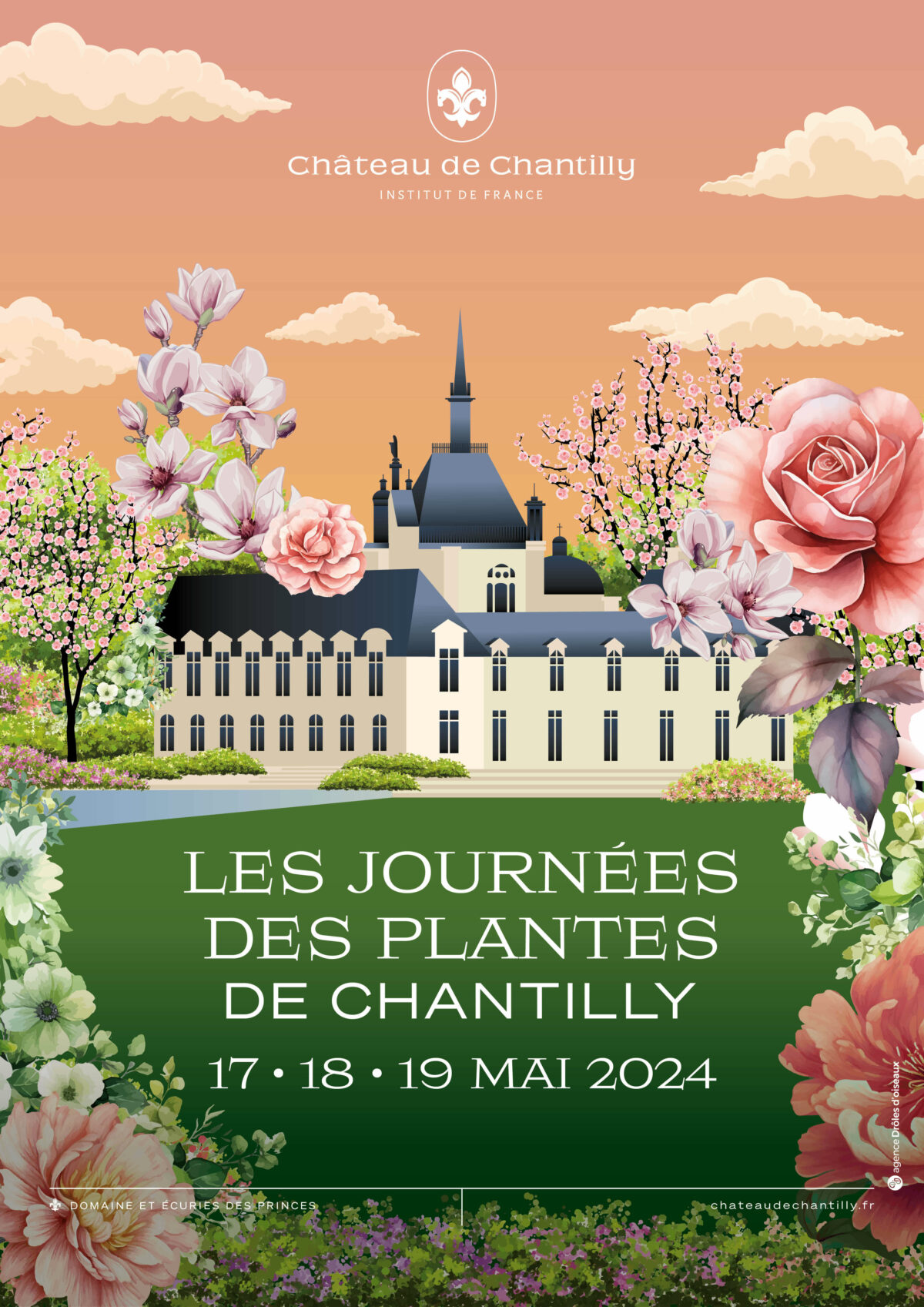 Château de Chantilly Journées des Plantes du 17 au 19 mai 2024