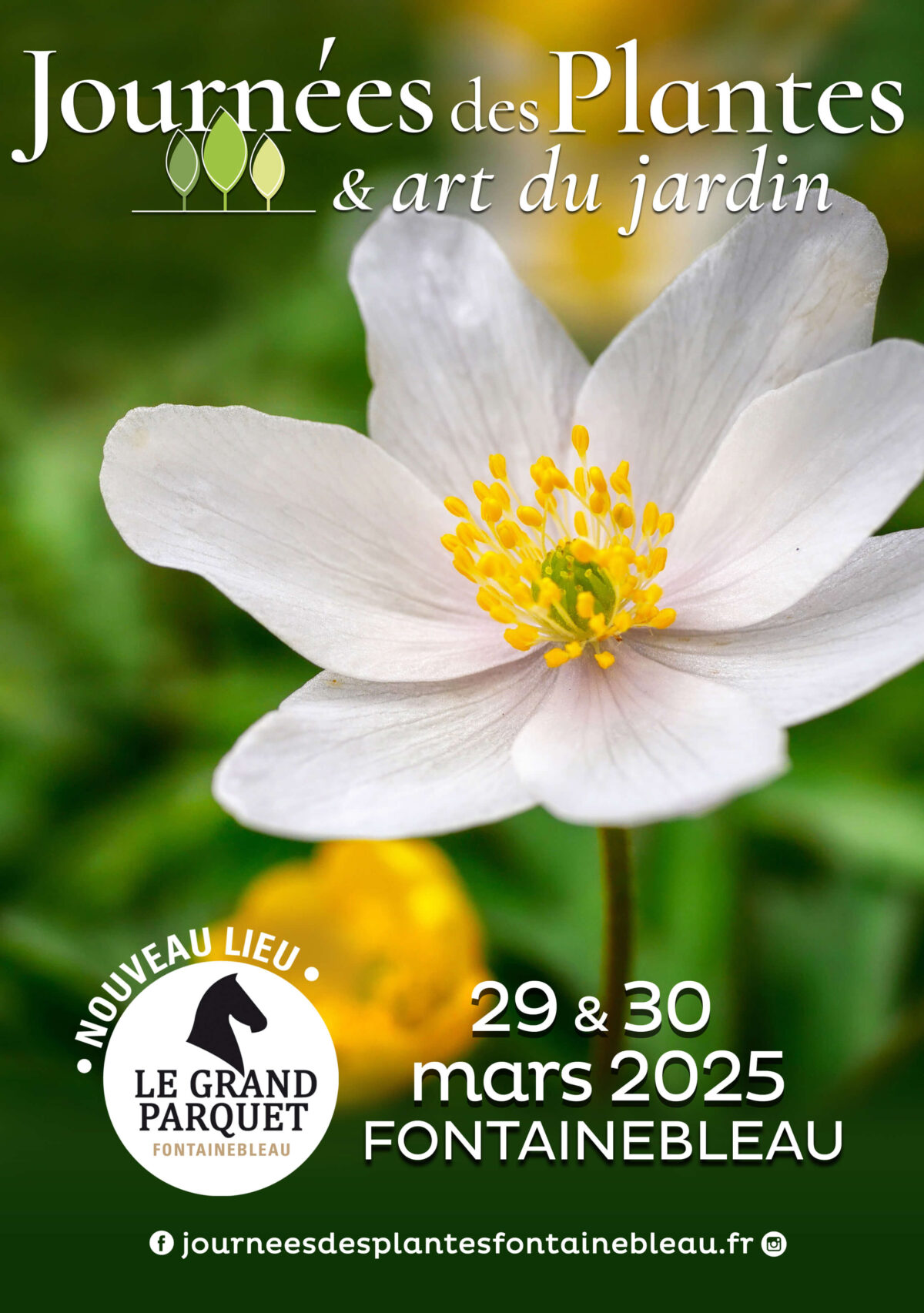 Journées des Plantes et Art du Jardin du 29 au 30 mars 2025 à Fontainebleau