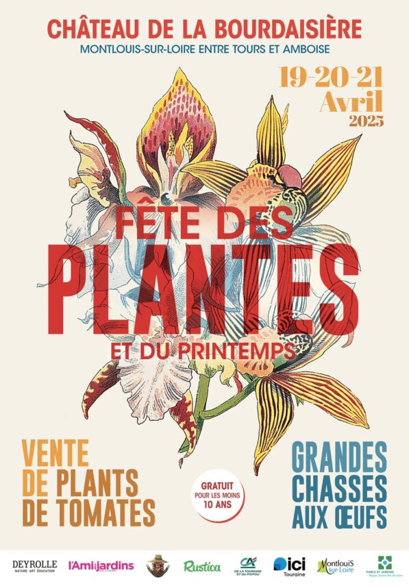 Fête des Plantes de la Bourdaisière du 19 au 21 avril 2025