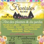 Les Floréales de Combourg le dimanche 25 mai 2025