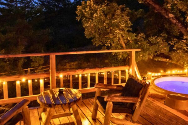 mobilier terrasse en bois massif