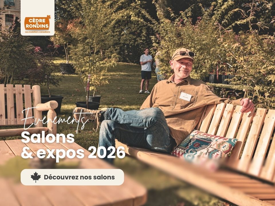 Salons événementiels et HPA 2026 – Cèdre & Rondins
