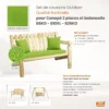 Set coussins Sunbrella Macao 2 places