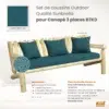Set coussins Sunbrella 3 places Charron