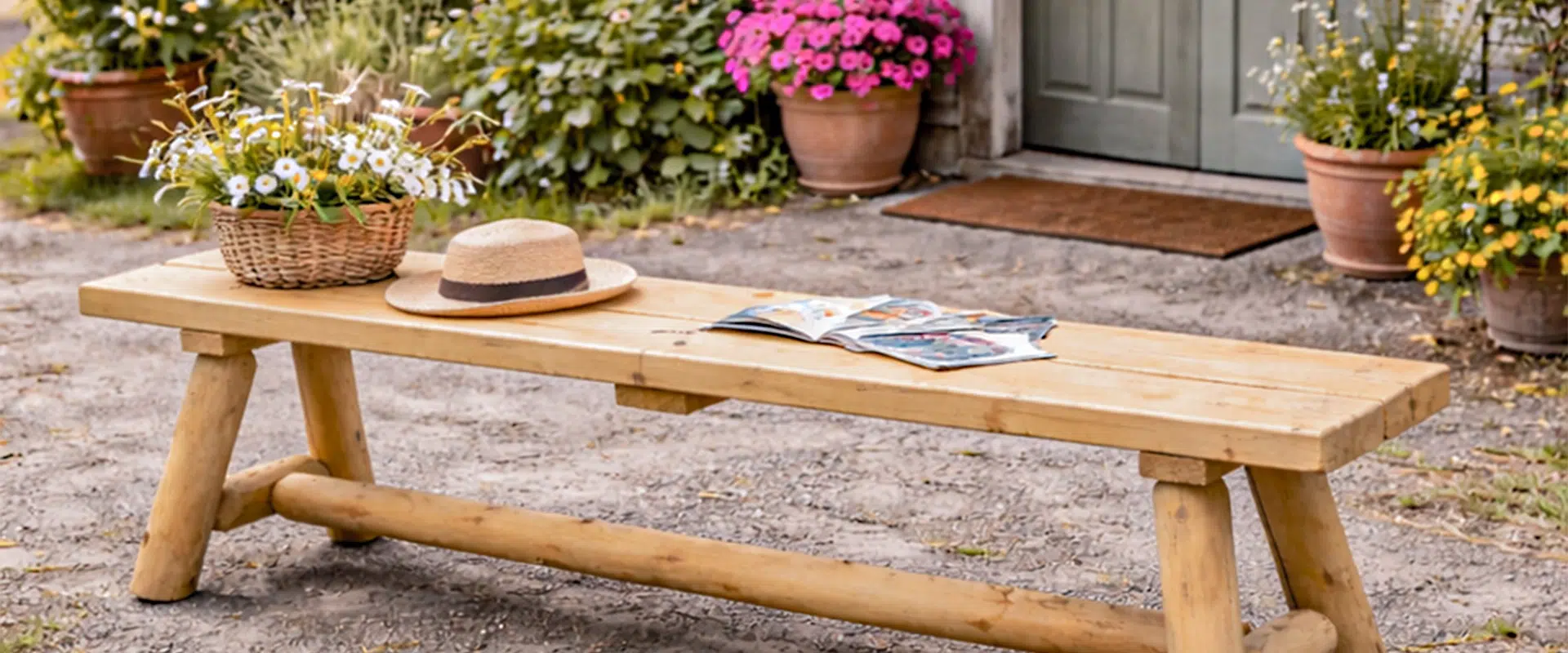 banc en bois exterieur en cedre massif canadien - cedre et rondins quebec jardin banc en bois exterieur en cedre massif canadien - cedre et rondins style rustique pour jardin