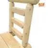 B3E chaise repas dossier ergonomique