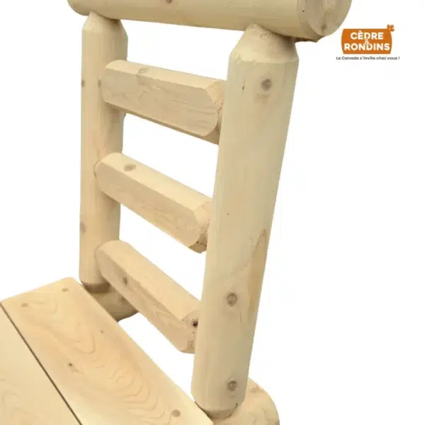 B3E chaise repas dossier ergonomique