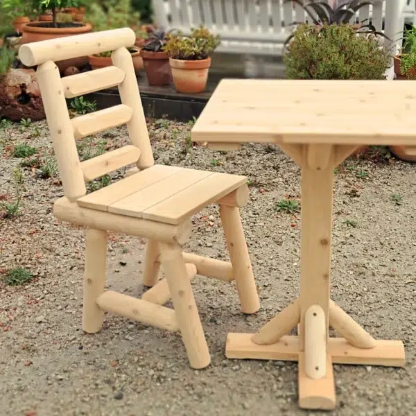 B3E chaise exterieure bois massif