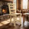 B3E chaise repas en bois massif rondinette