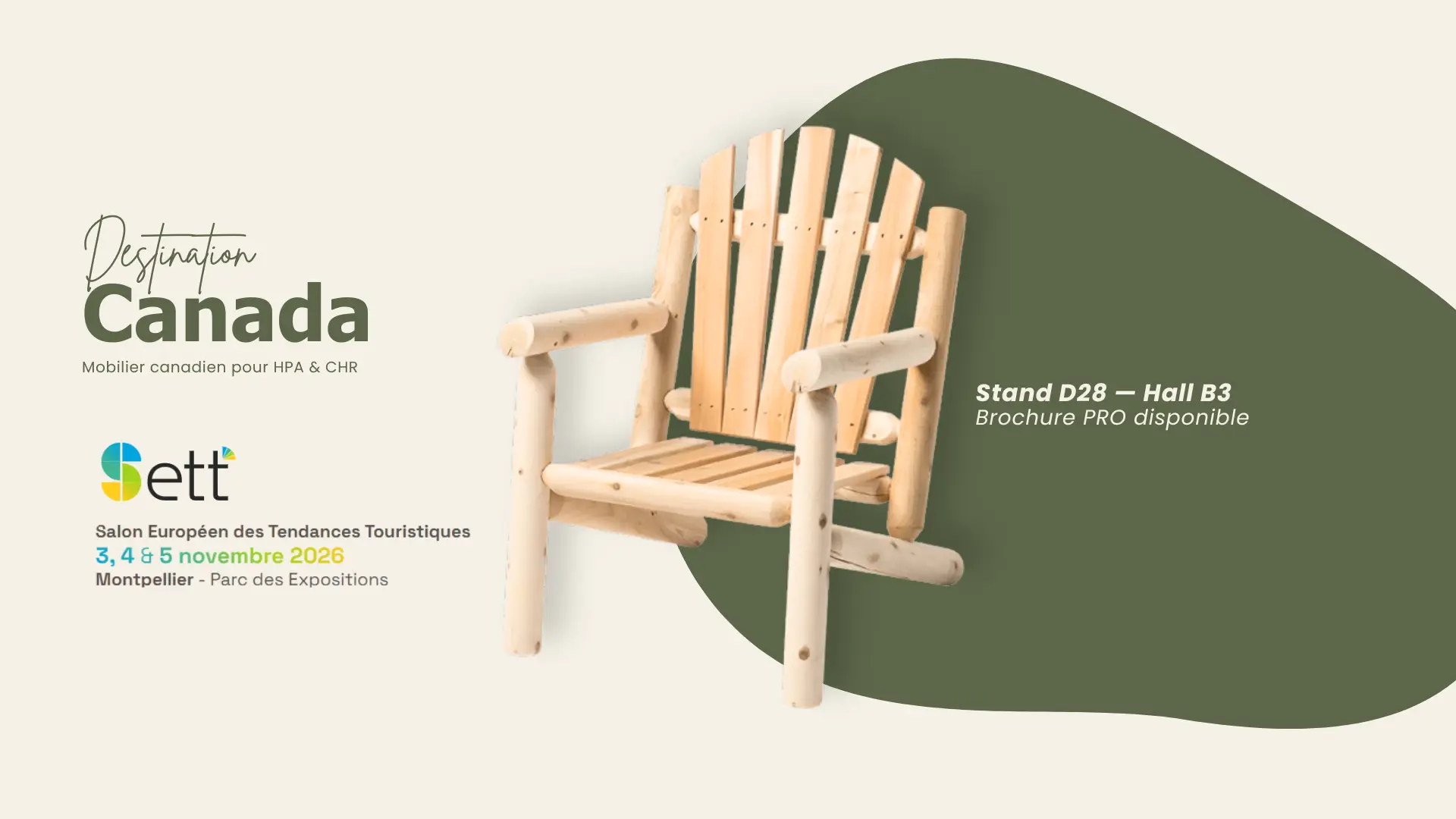 cedre et rondins exposant mobilier outdoor chr hpa salon sett 2026 cedre et rondins exposant mobilier outdoor chr hpa salon sett 2026